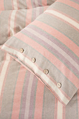 Arlo Terracotta Double Duvet Cover Set - 4 Pieces