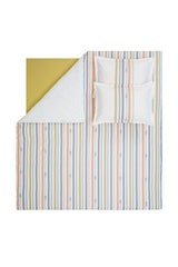 Benito Double Ranforce Duvet Cover Set - Marine Stripe