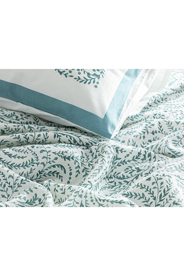 Calm Nature Print Single Pike Set - 150x220 Cm