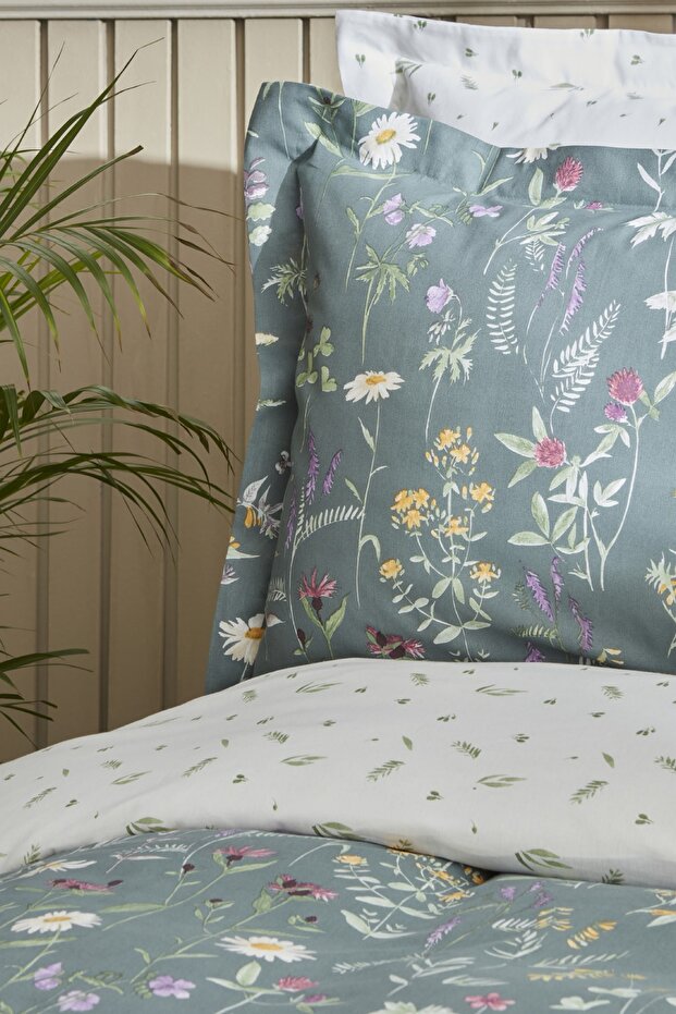 Evergreen Single Duvet Cover Set - 100% Cotton
