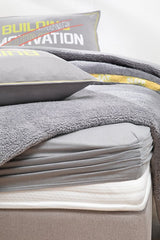 Set copripiumino singolo Coverme Motivation con coperta Sherpa