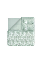 Andressa Double Ranforce Cotton Duvet Cover Set - Sage