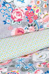 Dulce Blue 100% Cotton Double Duvet Cover Set