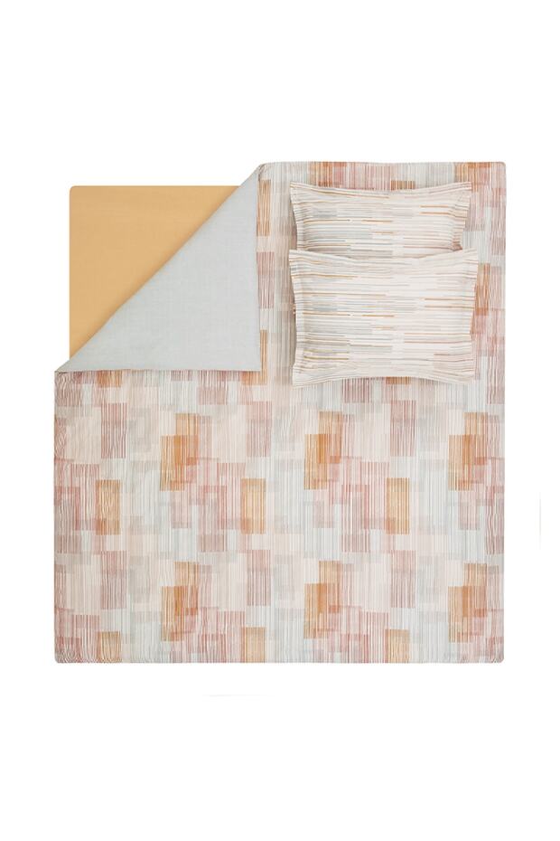 Dales Single Ranforce Duvet Cover Set - Sage Striped