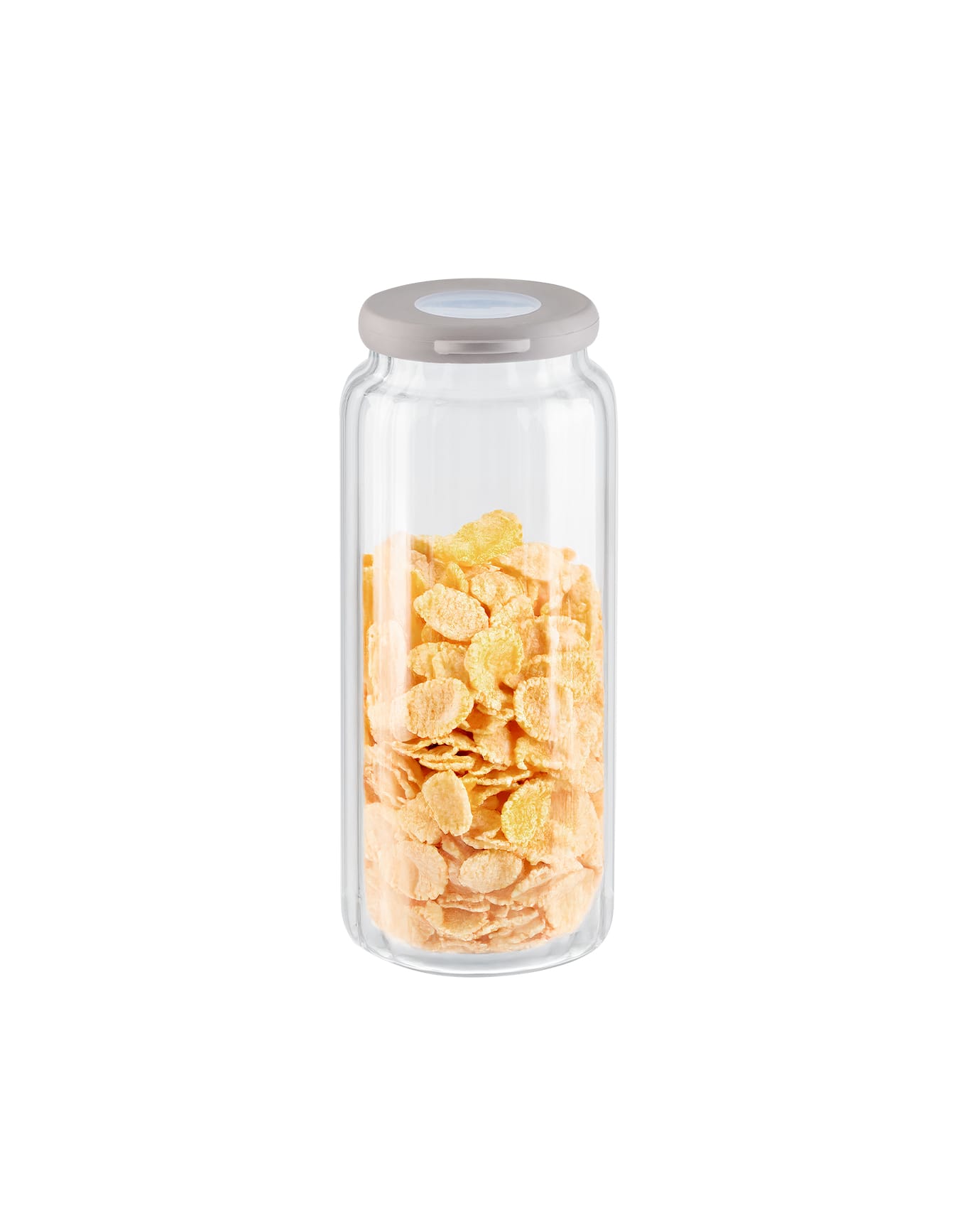 Airtight Borosilicate Glass Food Storage Jar, 1200 ml Kitchen Canister