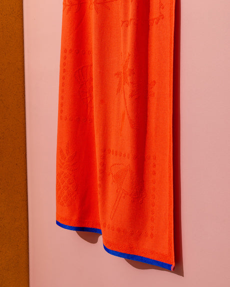 100% Cotton Beach Towel - Soft & Absorbent for Summer