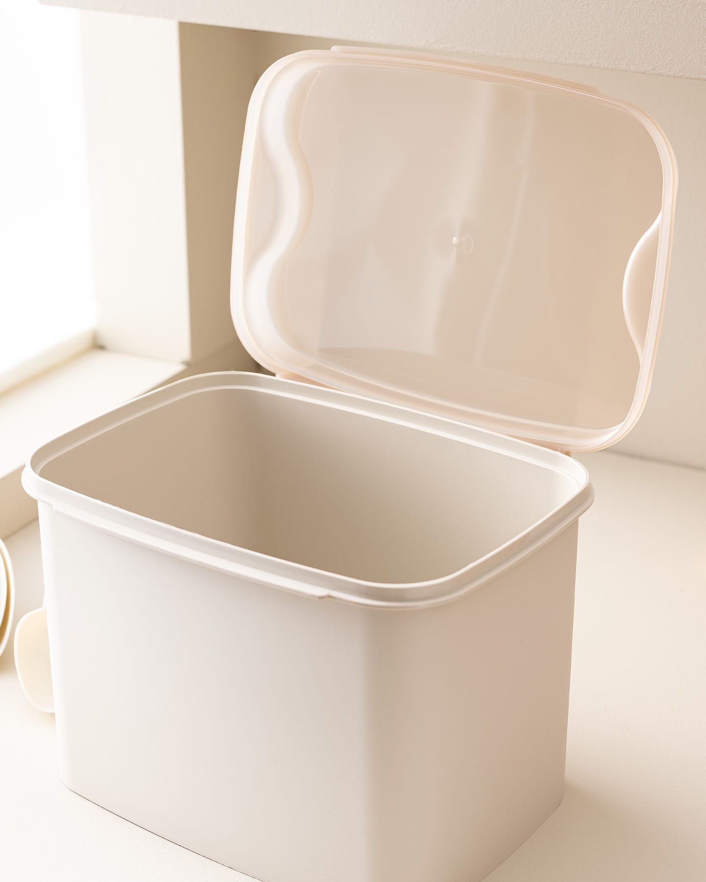 Lucca 3-Piece Food Storage Container Set - Airtight Meal Prep & Kitchen Organization