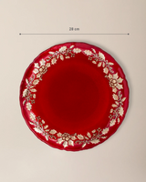 Glass Dinner Plate - Modern Round Tableware