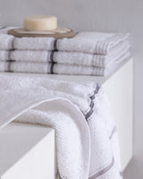 Absorbent Cotton Hand Towel Set (4-Pack) - Bourrache Weave