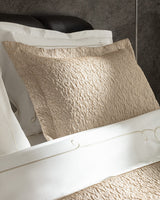 Cotton Blend 7-Piece Bedding Set - Gold Accent