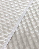 Double Velvet Quilted Bedspread Soft Luxury Bed Cover