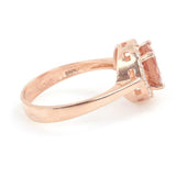 925 Sterling Silver Round Zultanite Ring with Zircon Accents