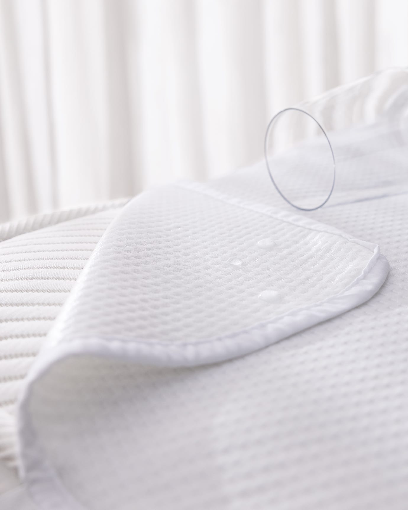 Waterproof Fitted Mattress Protector - Queen Size Bed Protection Pad