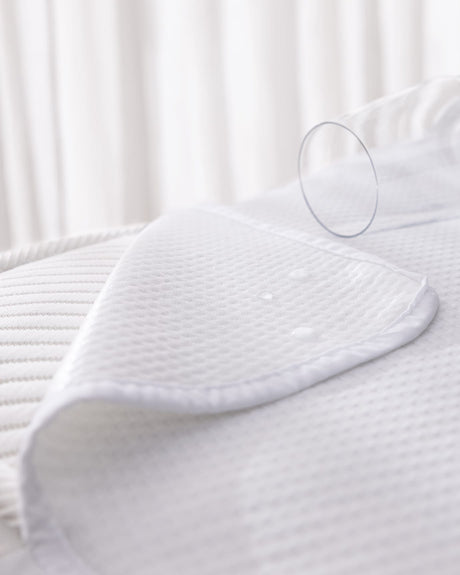 Waterproof Fitted Mattress Protector - Queen Size Bed Protection Pad