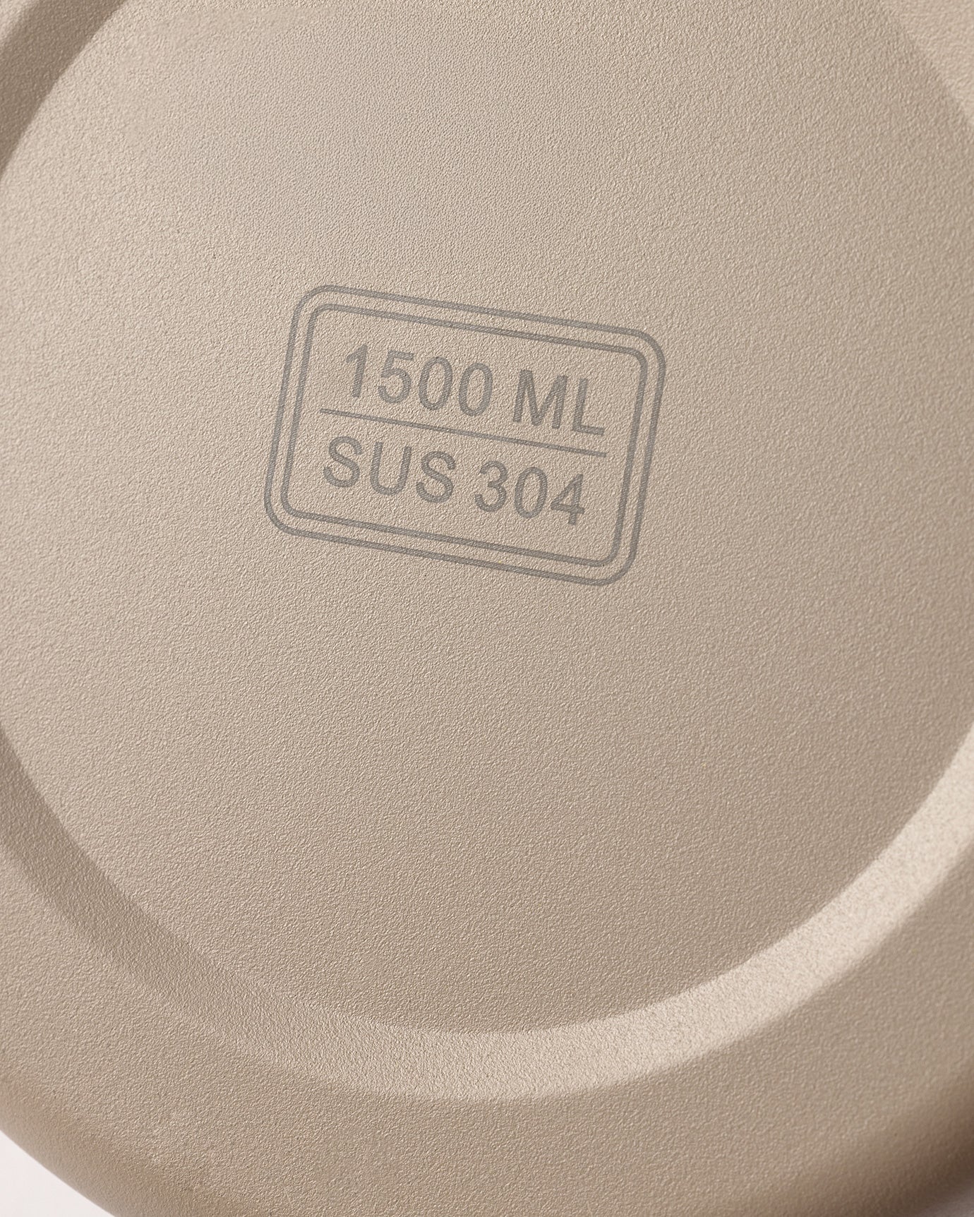 Luchtdichte Voedselbewaarcontainer, 1500ml, Muisgrijs