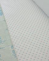 Cotton Lyocell Blend King Pique Set - Ecocell Printed Design