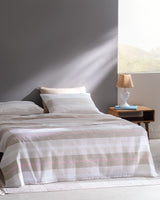 Henri Twin Size Printed Ecocell Cotton Pique Bedding Set - Soft & Breathable