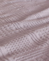 Pure Cotton King Bedspread - Elegant Triangle Stitching