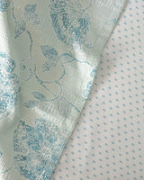 Cotton Lyocell Blend King Pique Set - Ecocell Printed Design
