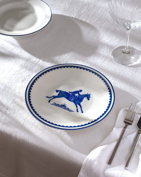 New Bone China Plate - Reve Bleu Avery Design