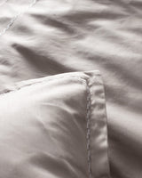 100% Cotton Sateen King Size Duvet Cover Set - Embroidered Design