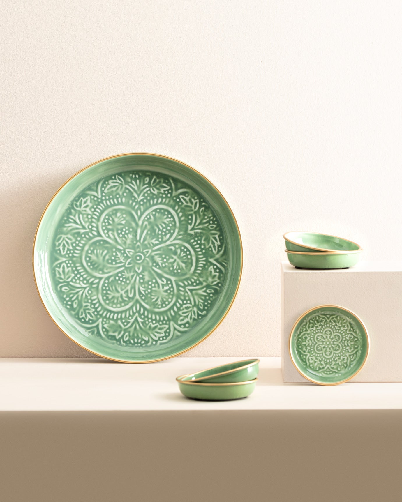 Metal Plate Set - Rosalie Design Collection