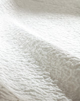 Cotton Blend 7-Piece Bridal Bedding Set - Pristine White Comfort