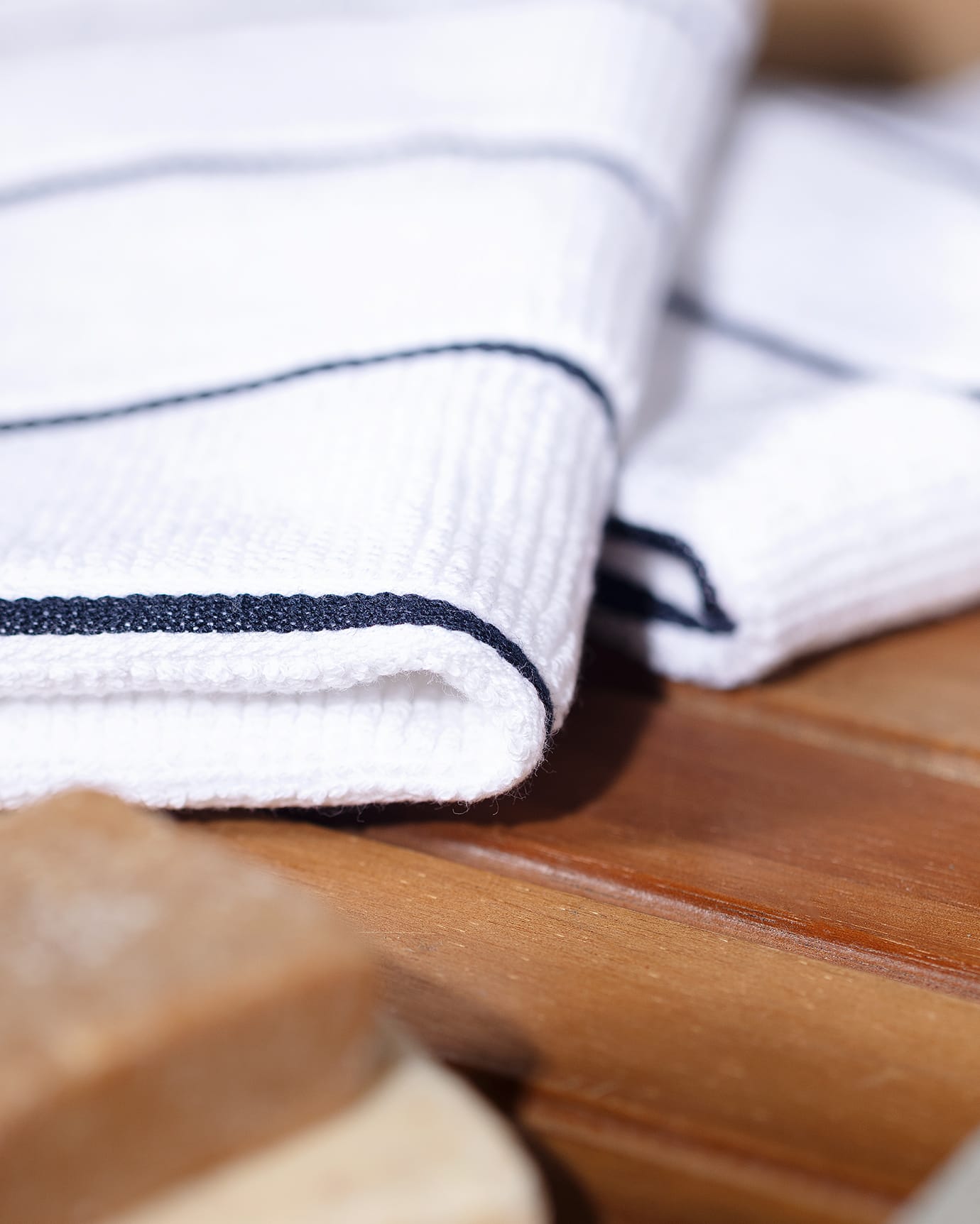 Premium 100% Cotton Hand Towel Set - 2 Pack
