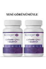 5 - Type Collagen Tablets with C, Zinc, Selenium - 2 - Pack - TryAladdin