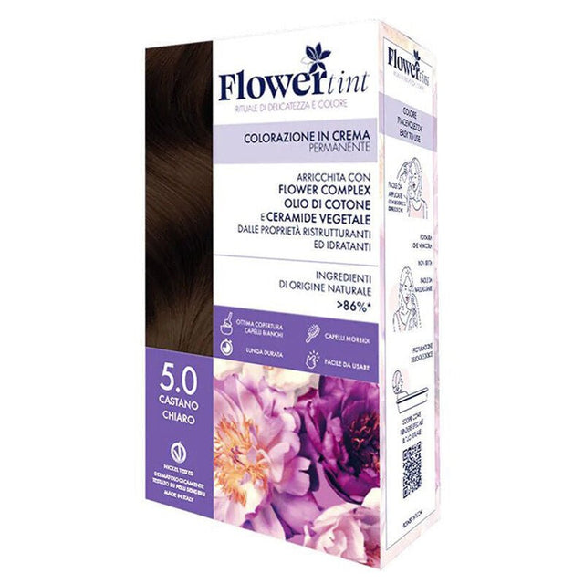 5.0 Light Brown Cream Hair Dye Kit for Vibrant Color - TryAladdin