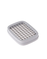 Ethan Manual Food Chopper & Vegetable Slicer - White/Gray Kitchen Tool