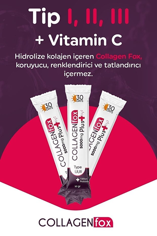 5000mg Collagen Powder Supplement - 30 Sachets for Radiant Skin - TryAladdin