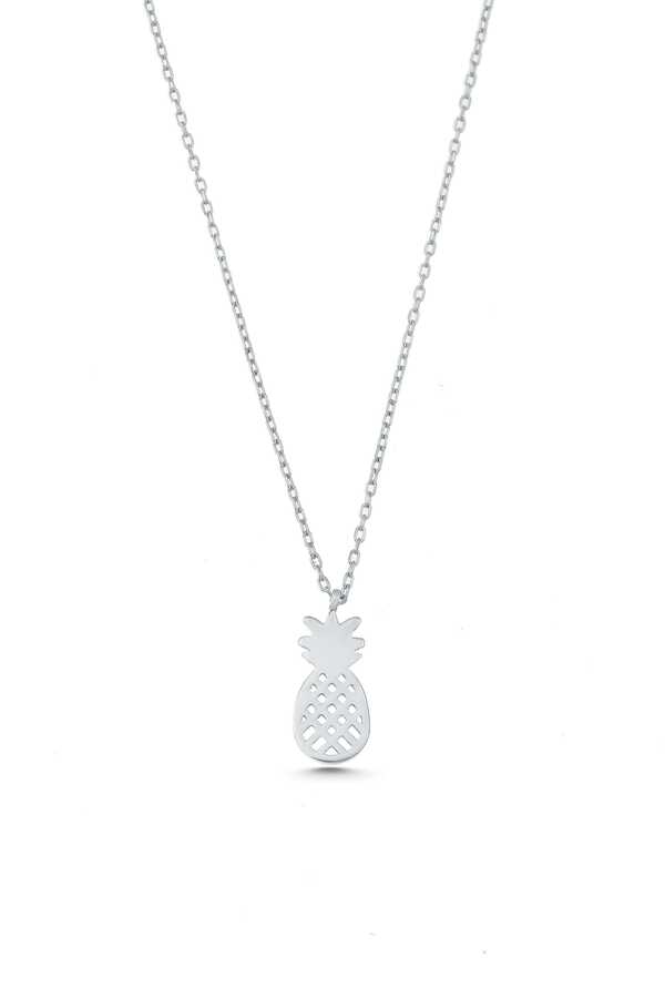 Premium Sterling Silver Pineapple Pendant Necklace