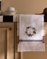 100% Turkish Cotton Kitchen Towel Set (2-Piece) - Ultra Absorbent