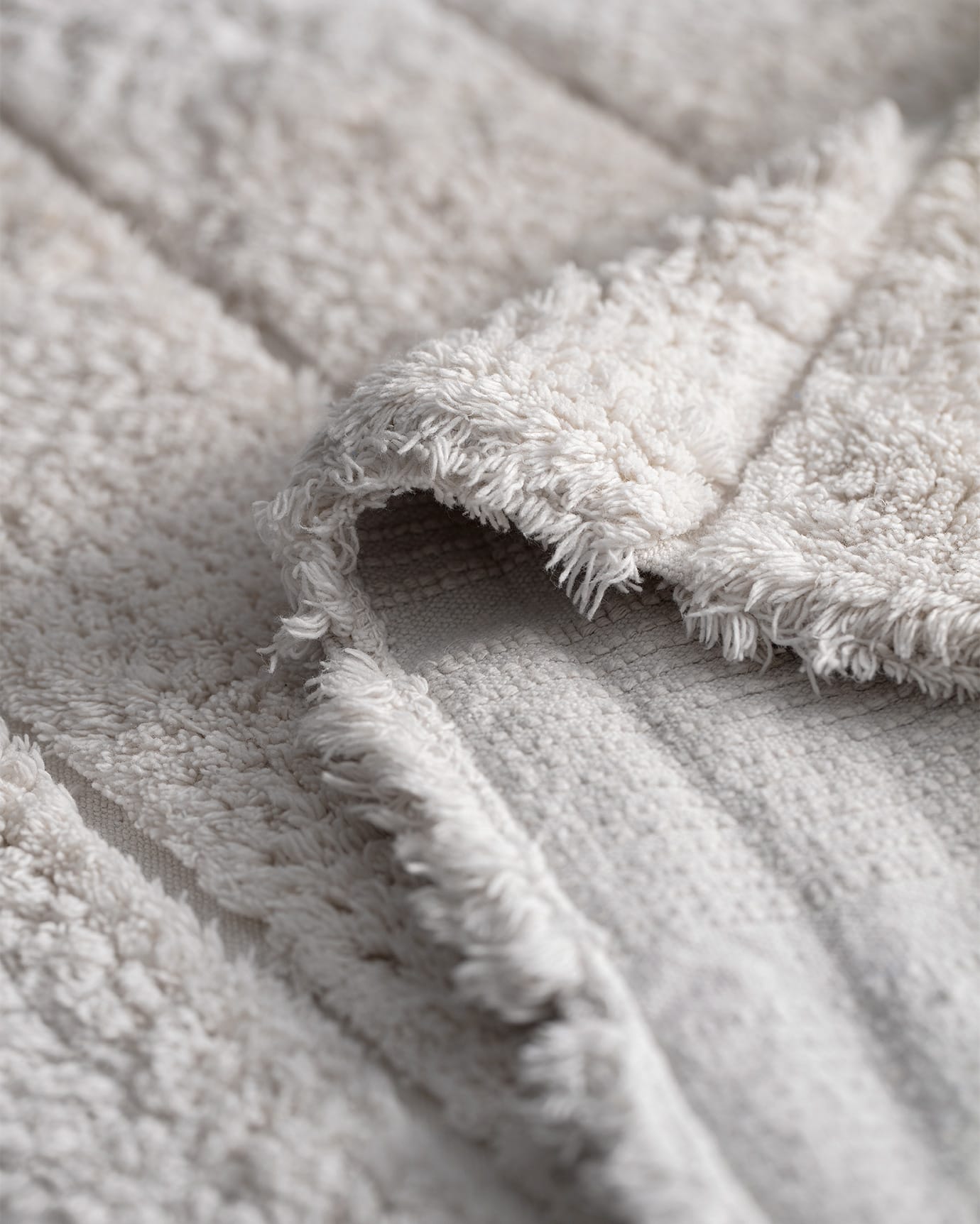 Cotton Blend 2-Piece Bath Mat Set - Soft & Absorbent Design