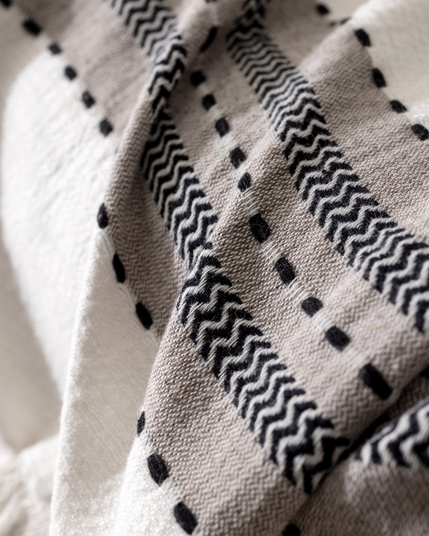 Soft Blend Textured Sofa Throw - Flamme Collection Design