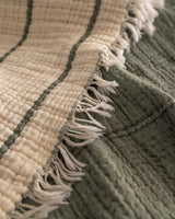 Soft Cotton Twin Size Bedspread - Lightweight Coverlet