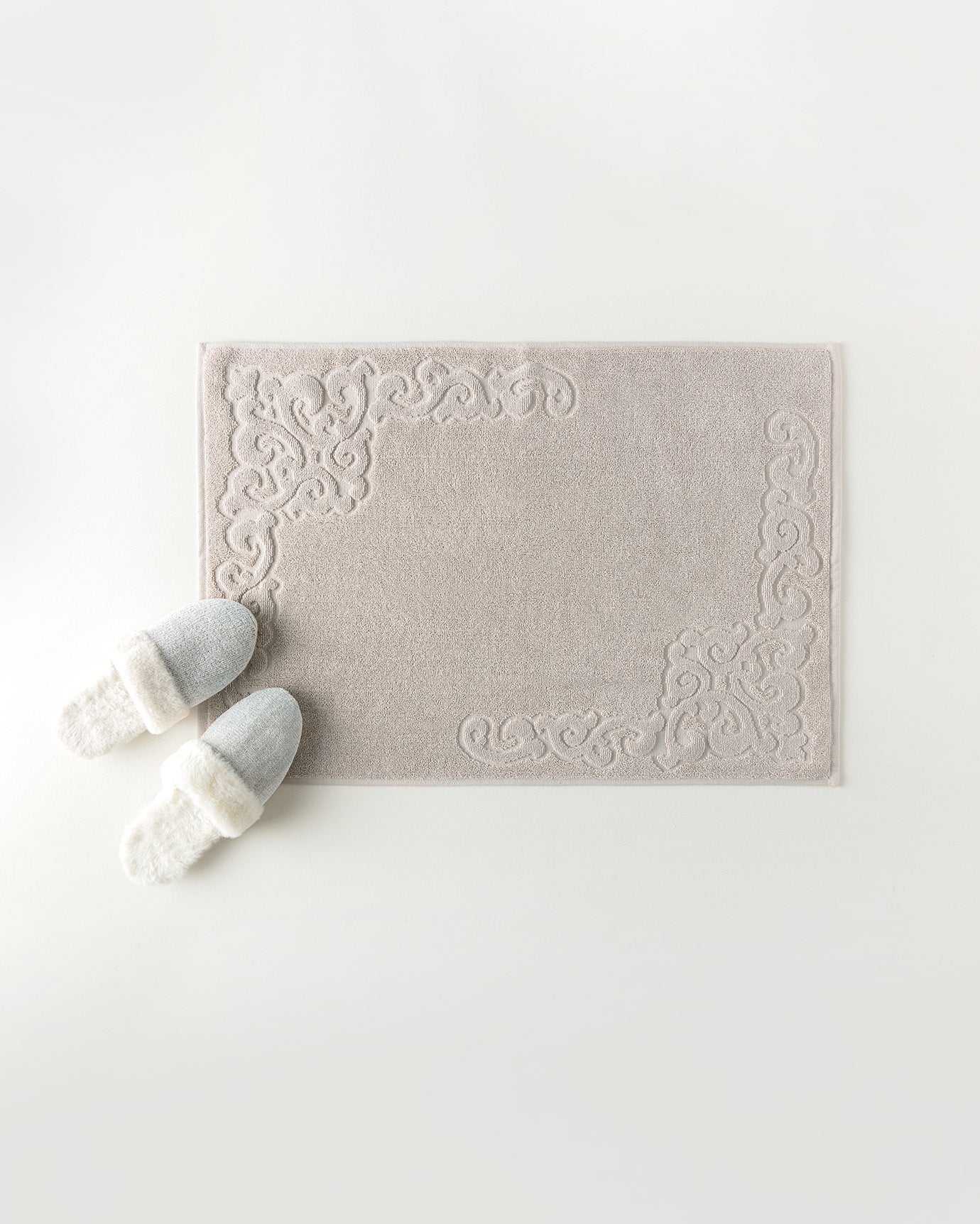 Turkish Cotton Bath Mat - Plush & Ultra Absorbent