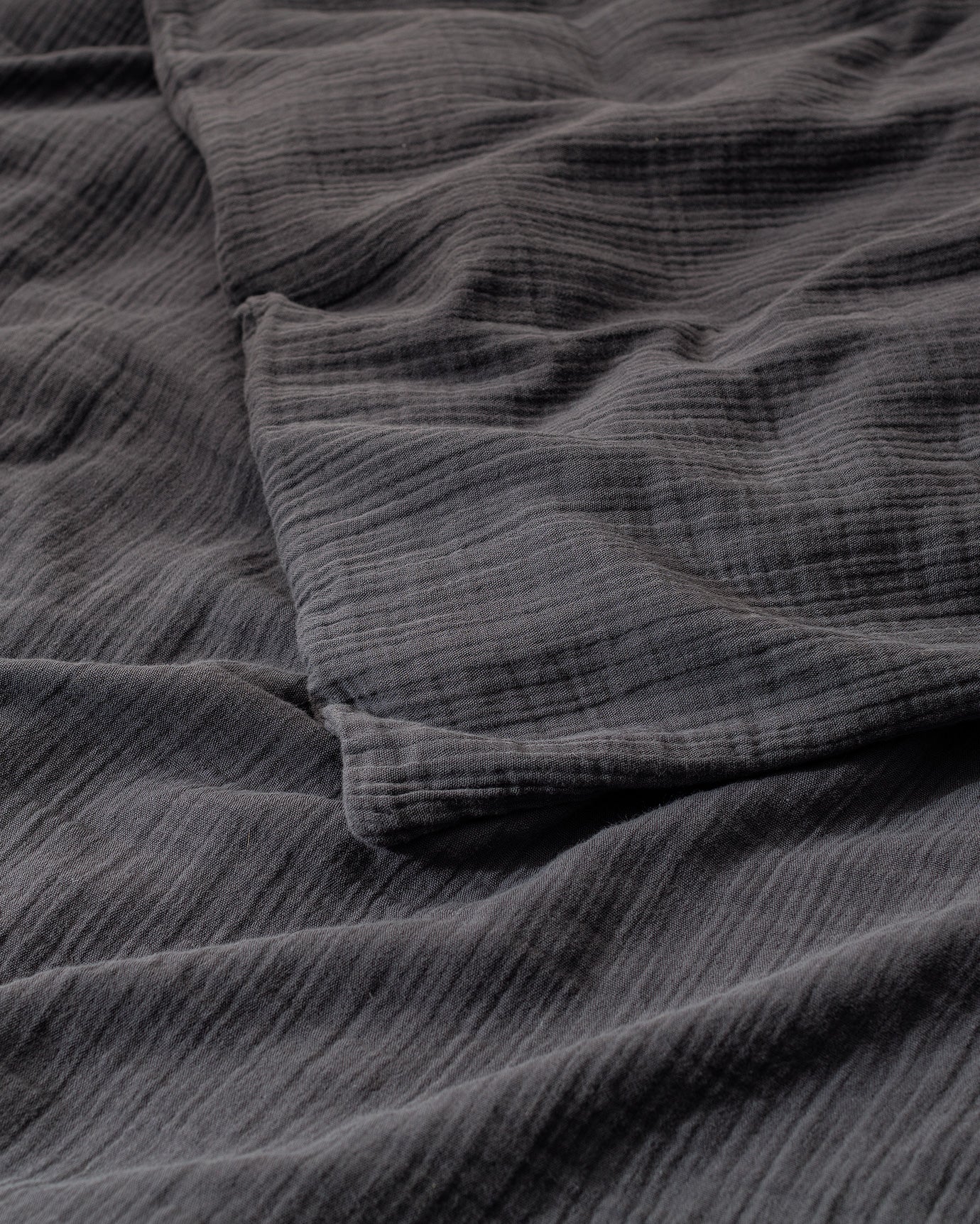 Muslin King Size Bedding Set - Ultra Soft Duvet Cover & Fitted Sheet