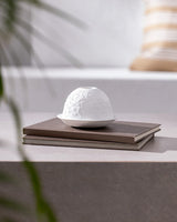 White LED Decorative Candle Holder | Modern Home Accent