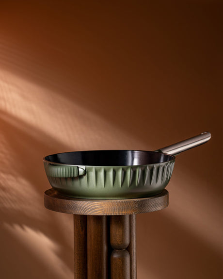 28 cm Green Frying Pan - Durable Non-Stick Skillet for Everyday Cooking
