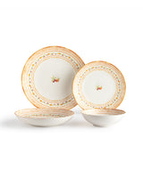 New Bone 6-Person Dinner Set - Sophisticated & Durable Design