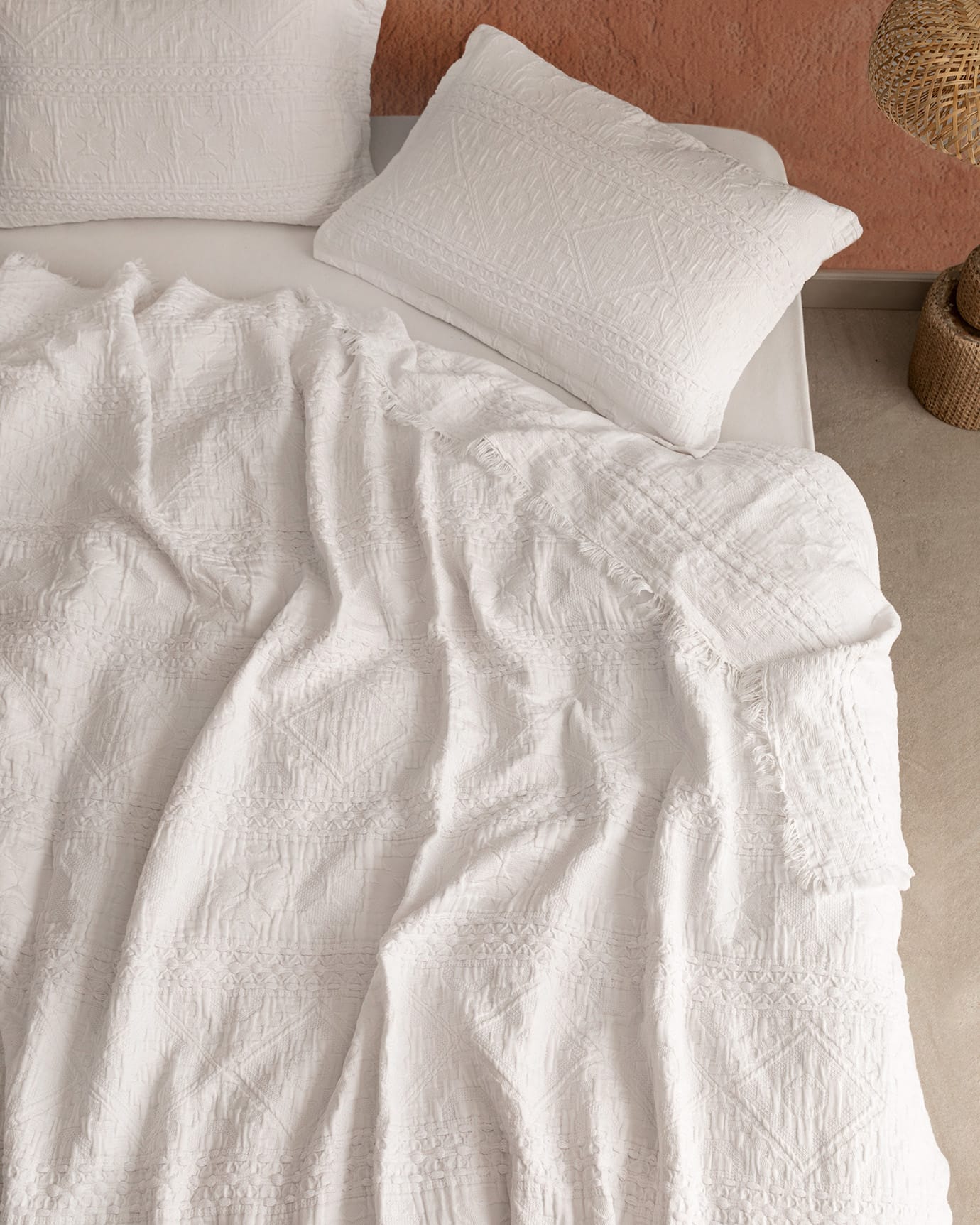 Ethnic King Size Bedspread Cover