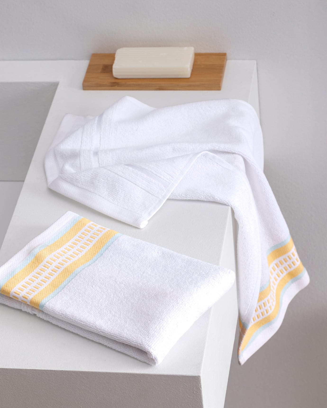 100% Cotton Hand Towel Set - Ultra Soft & Absorbent