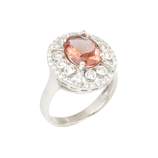 925 Sterling Silver Oval Zultanite Ring - Color-Changing Gemstone