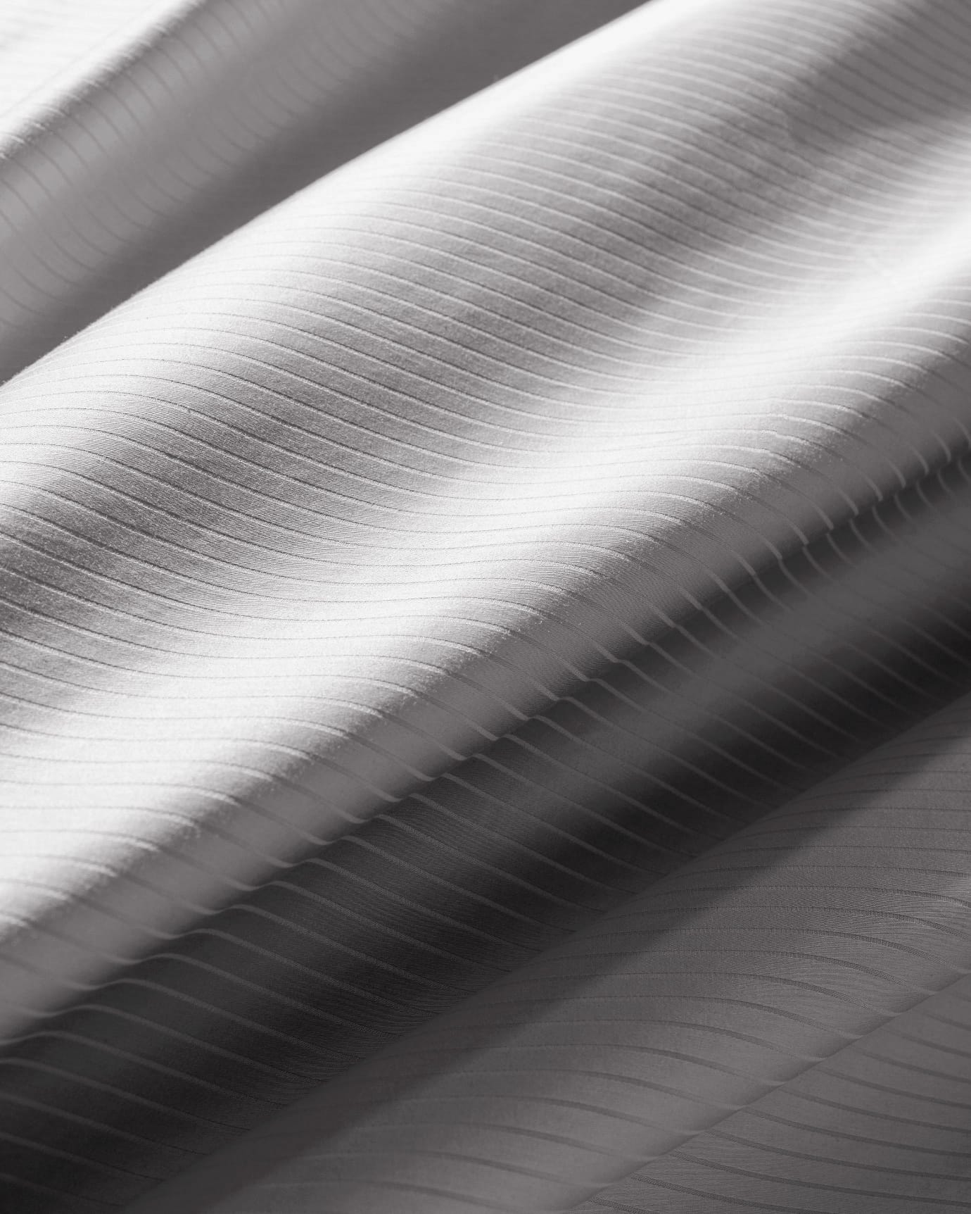 Thalie Double 100% Cotton Striped Sateen Duvet Cover Set - 300TC