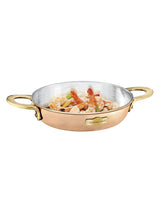 Traditional Turkish Sahan Pan - 16CM Small Skillet for Everyday Cooking