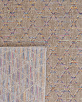 Vibrant Colorful Area Rug - Modern Home Decor