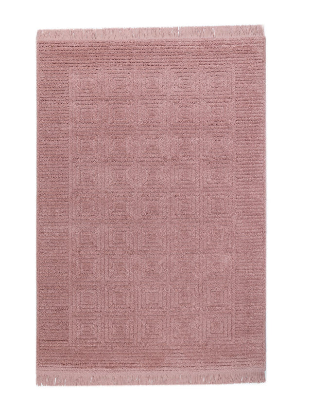 Polyester Fringed Rug - Durable Comfort for Modern Homes