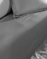 Double Bamboo Sateen Bedding Set - Silky Soft Duvet Cover